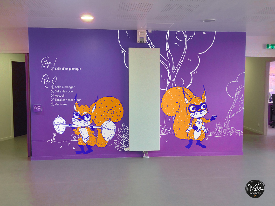 Art mural et fresque sur mesure