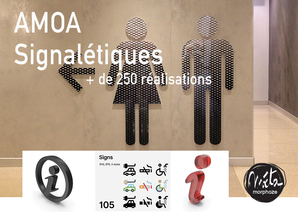 Pictogramme signalétique AMOA